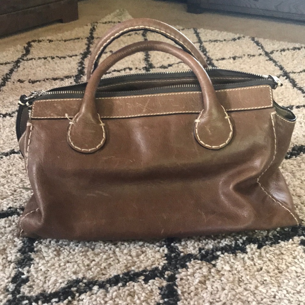 Sold on Mercari! Chloe Edith Satchel - Picture 4 of 16